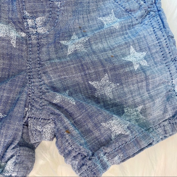 OshKosh star print baby overall shorts 12 months - Picture 5 of 5